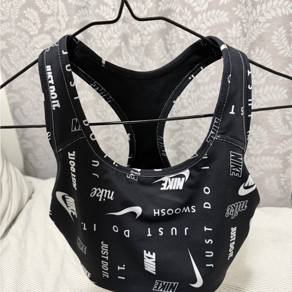 Nike Dri-FIT Black Sports Bra